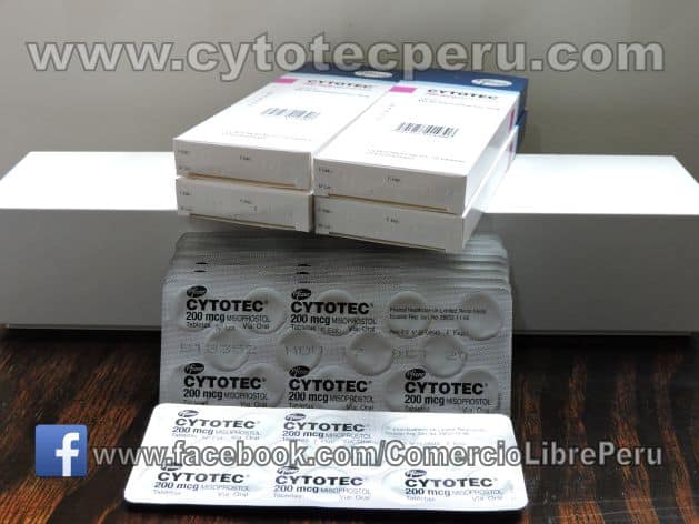 pastilla para abortar cytotec